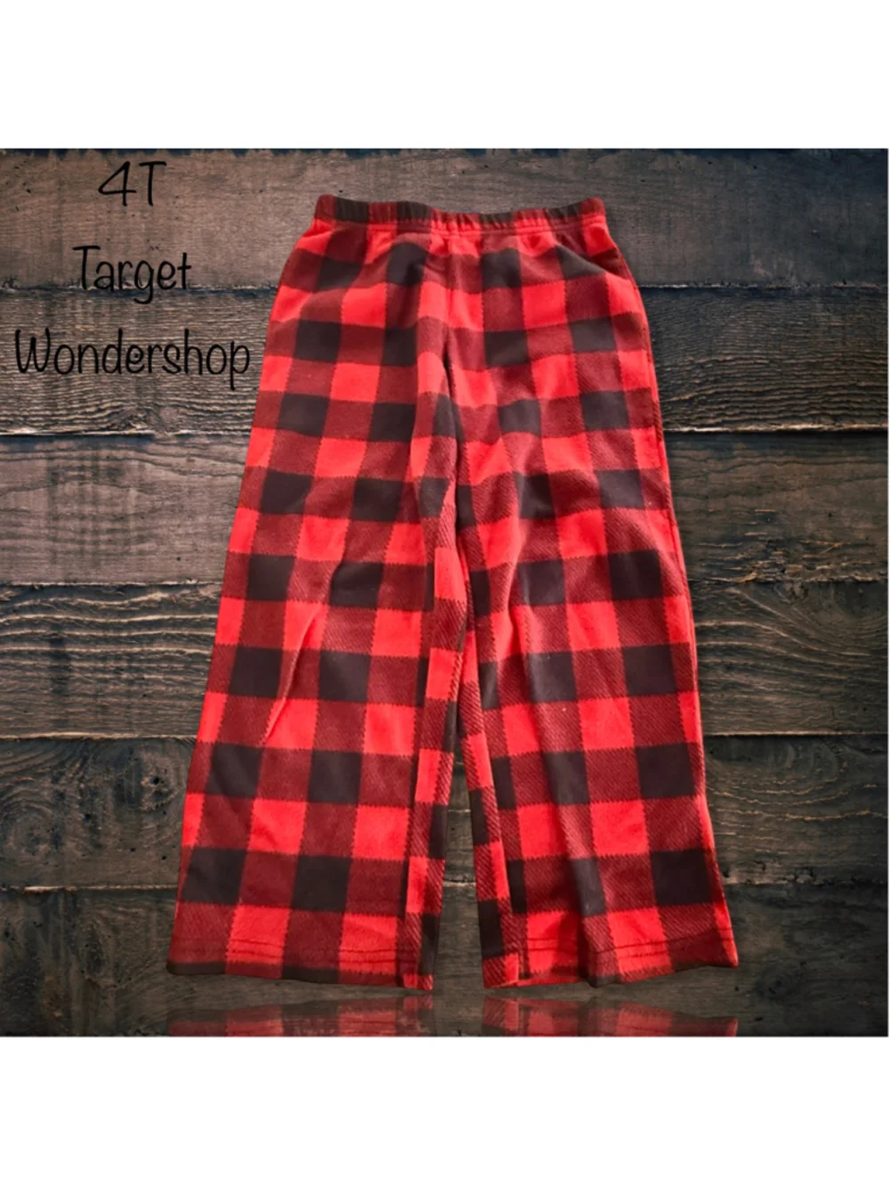 4T Target Wondershop Fleece Sleep Pants